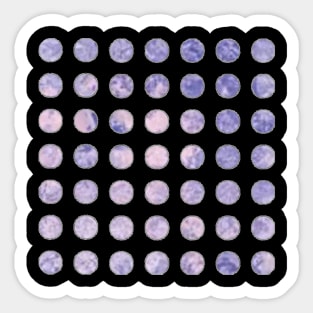 pastel pattern Sticker